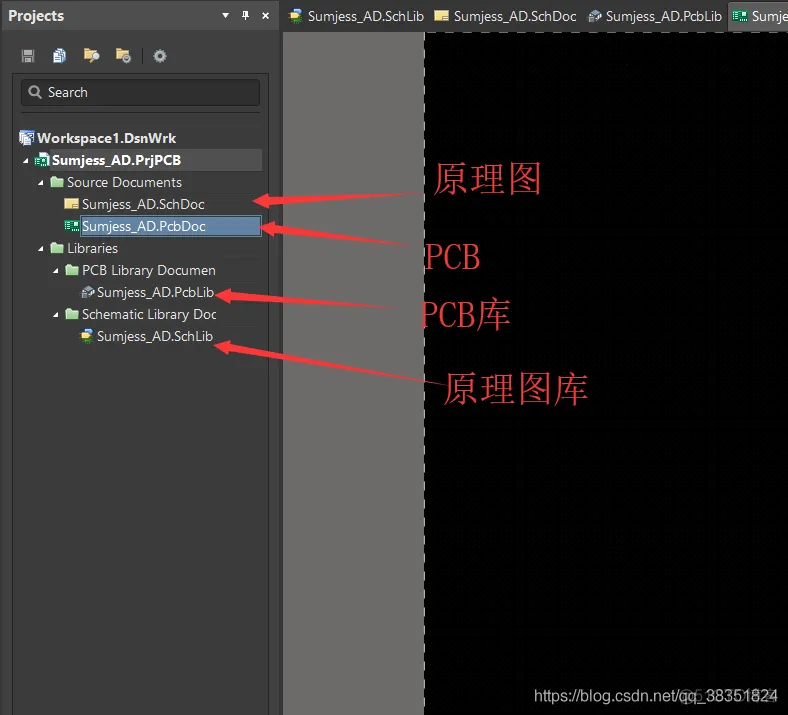 Altium Designer 18 速成实战 第一部分 系统安装及综合设置 （七）电子设计流程概述及工程文档介绍及工程的创建_Altium Designer 18_18